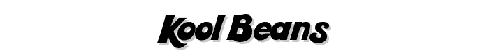 Kool Beans font